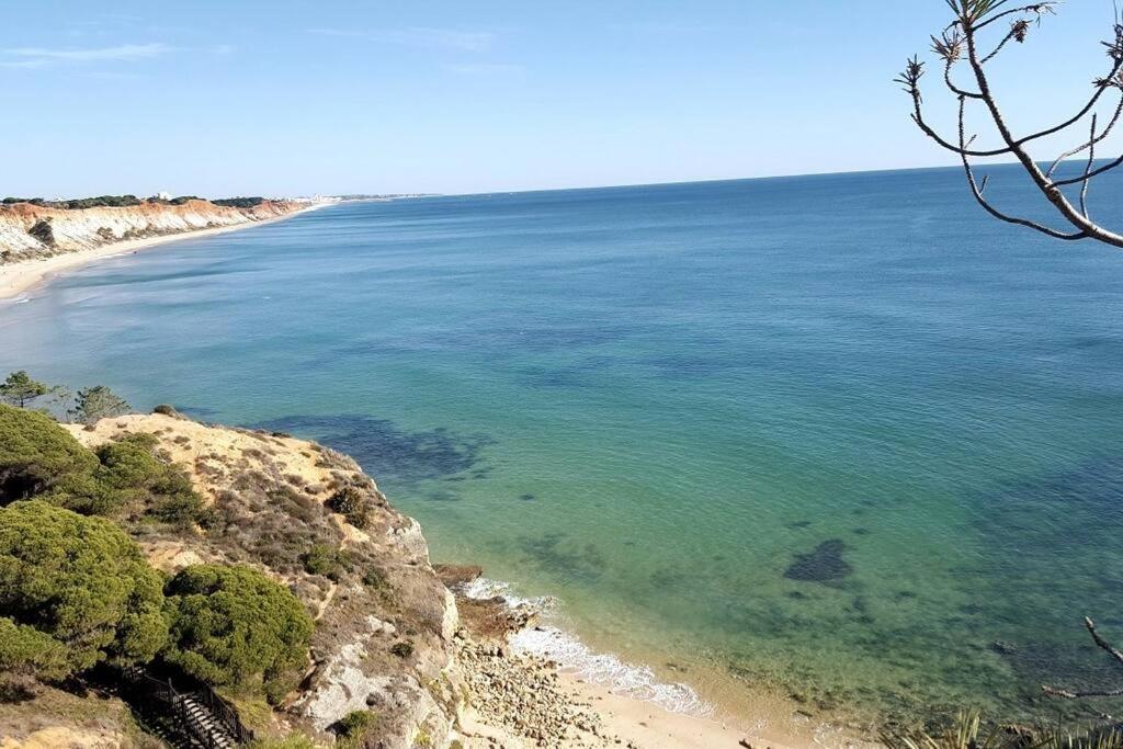 Apartmán Magnifique Duplex Avec Piscine En Bord De Mer Olhos de Agua  Exteriér fotografie